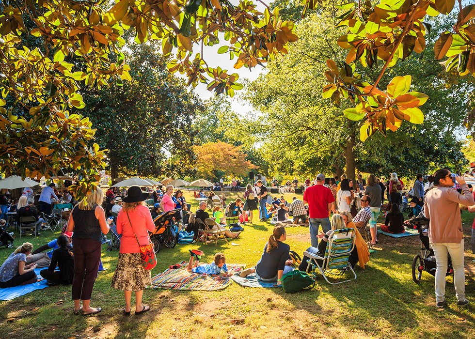 Sunday in the Park Festival at Oakland Cemetery