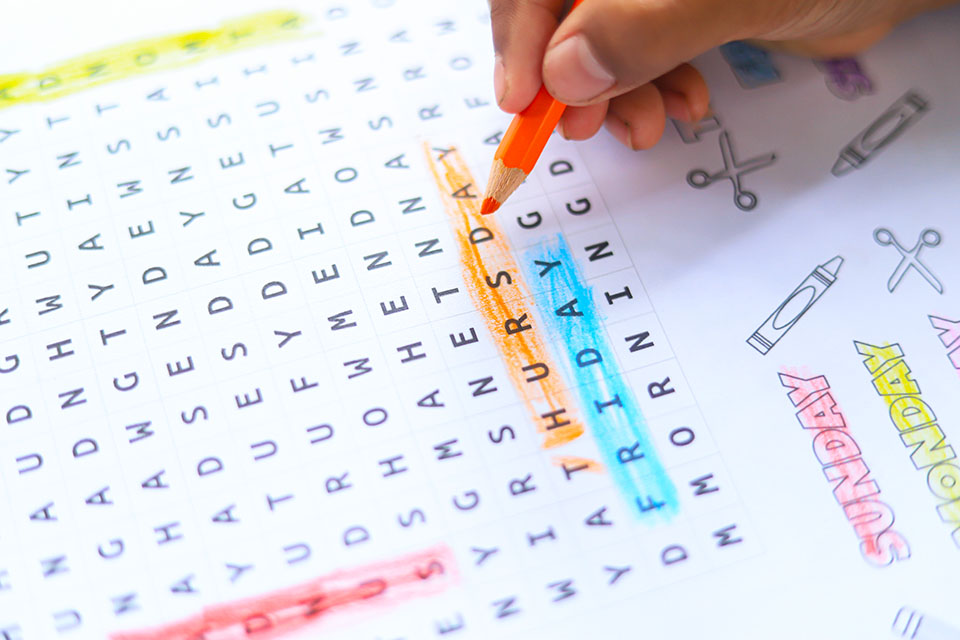 Printable Word Puzzles for Kids: Great Sites for Word Searches, Crosswords, & Word Scrambles Printable word search puzzles are a great way to keep little brains engaged.