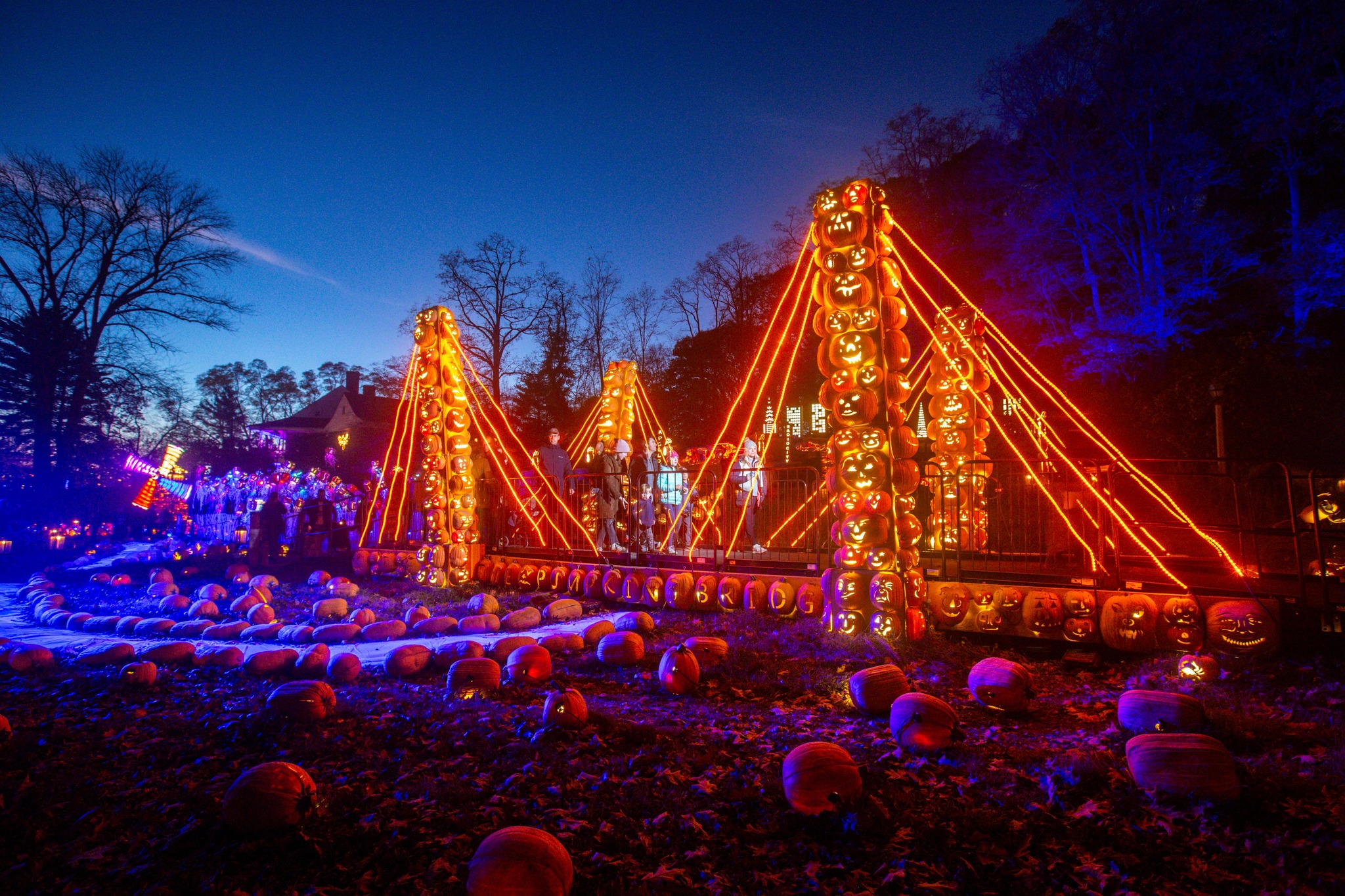 Best Halloween Events in Westchester and the Hudson Valley 2025 for Kids and Families The Great Jack-o'-Lantern Blaze in Van Cortlandt Manor is a must-do Halloween event in the tri-state area. Photo courtesy of the Historic Hudson Valley