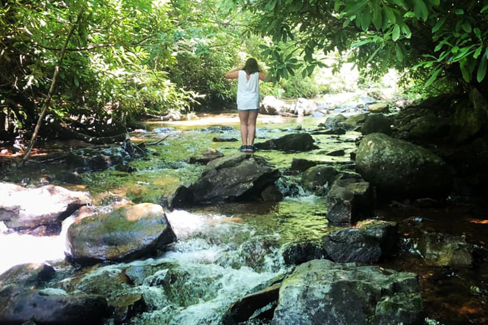 Easy Summer Weekend Getaways from NYC for Families Plan a hiking trip during your visit to the Poconos for a summer weekend getaway. Photo by Ally Noel