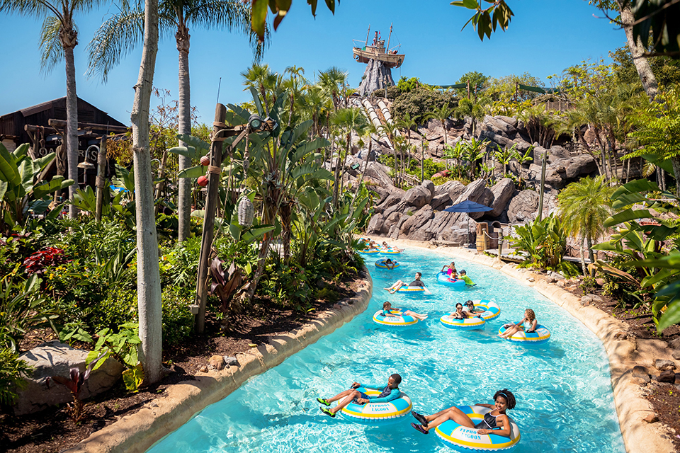 100 Things To Do in Orlando with Kids (: Typhoon Lagoon's lazy river.