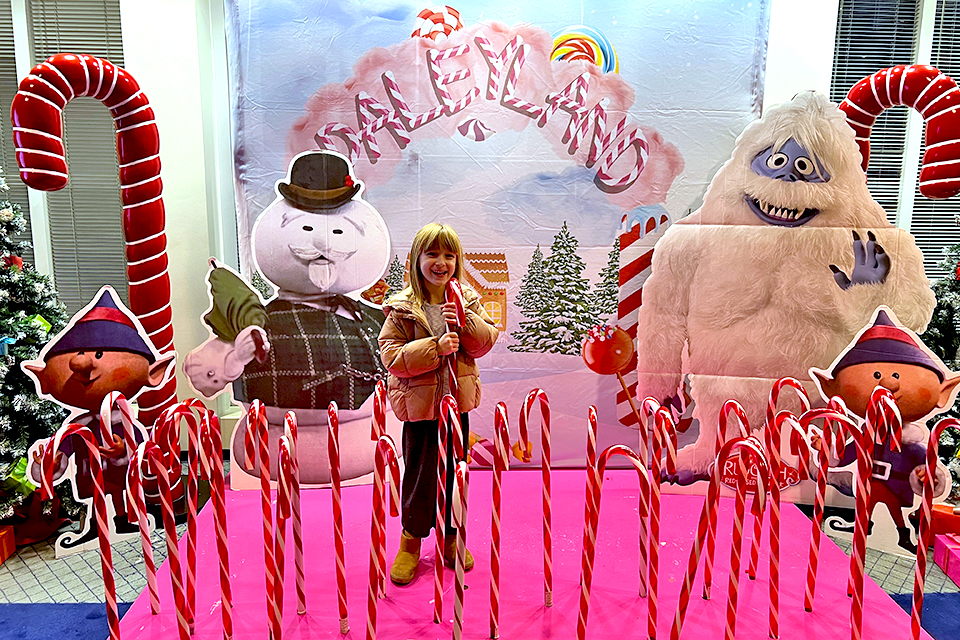 Until January 5, The Paley Museum has been transformed into a five-story winter wonderland.