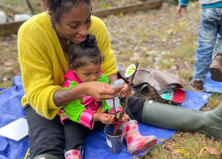Get them out and exploring the world with these nature classes for Boston kids. Photo  courtesy of Tinkergarten Boston