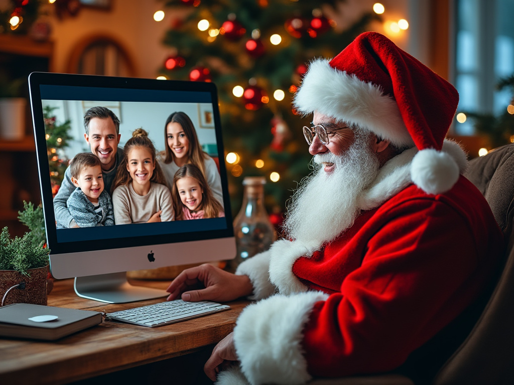 Live Video Chat With Santa Claus