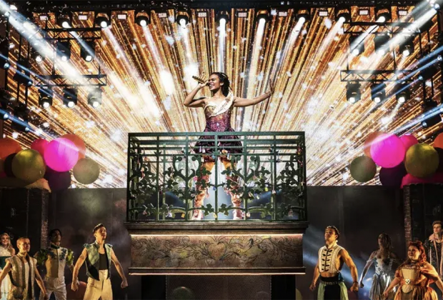 Big-name Broadway shows like &Juliet come at a premium prices, but there are ways to save on Broadway tickets. Photo by Aka NYC.